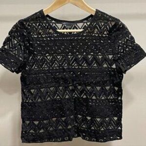 Armani Exchange Black Short Sleeve T-Shirt